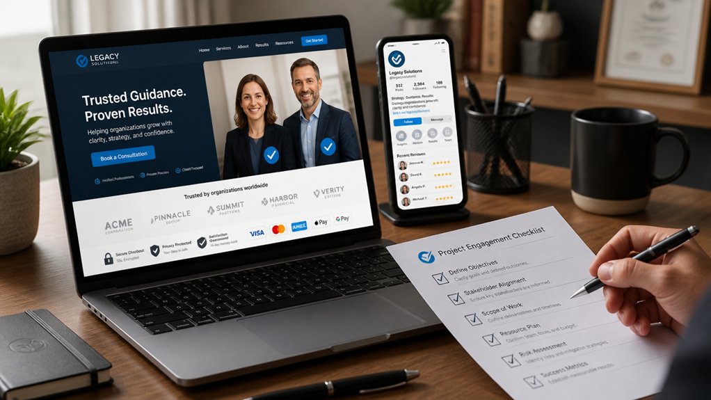 audit online trust signals