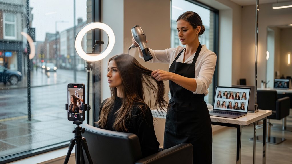 boost leeds salon online presence