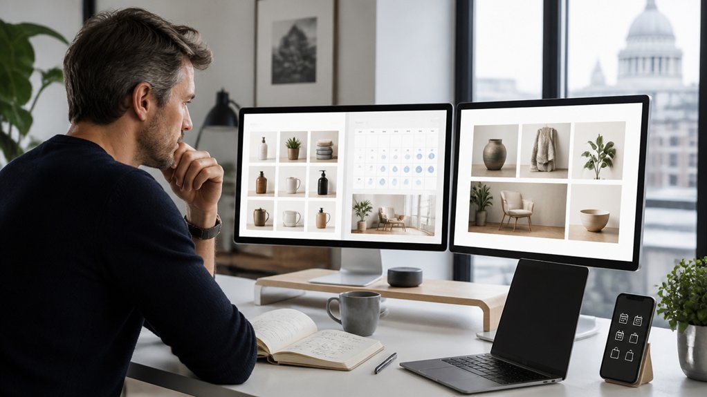 choose website based on goals