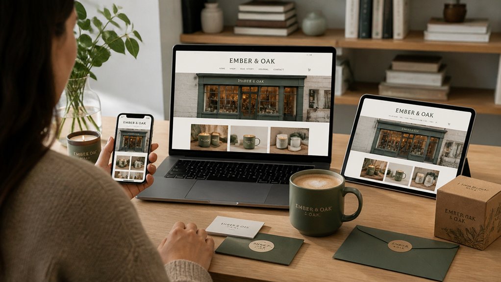 consistent branding boosts recall