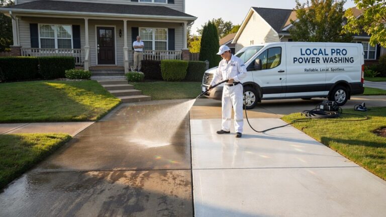 local power washing marketing