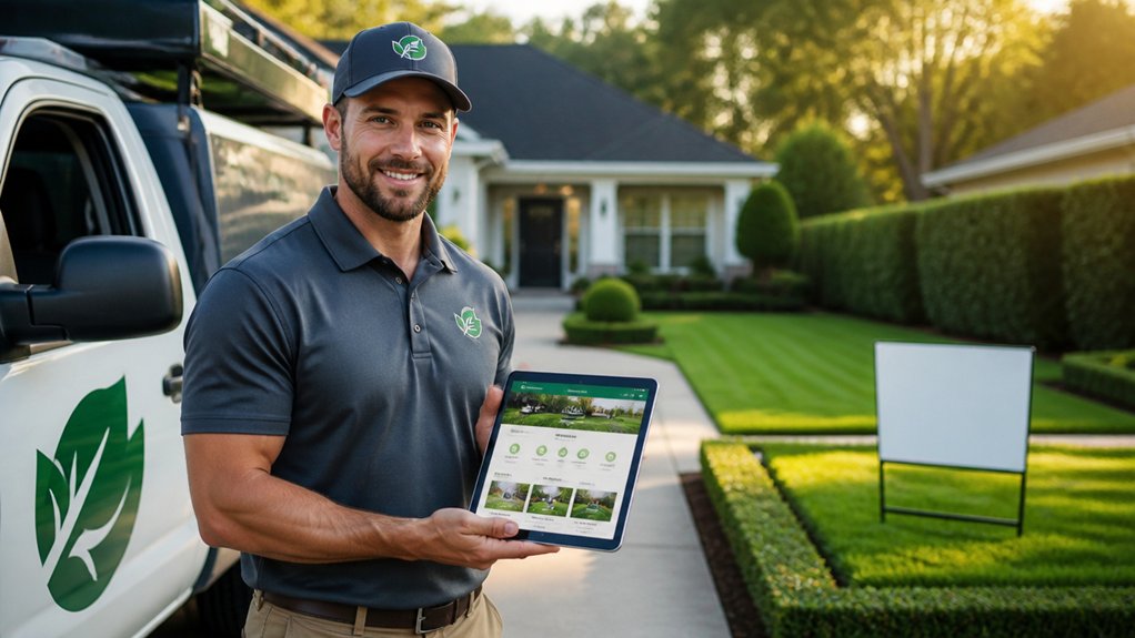 optimize local lawn marketing