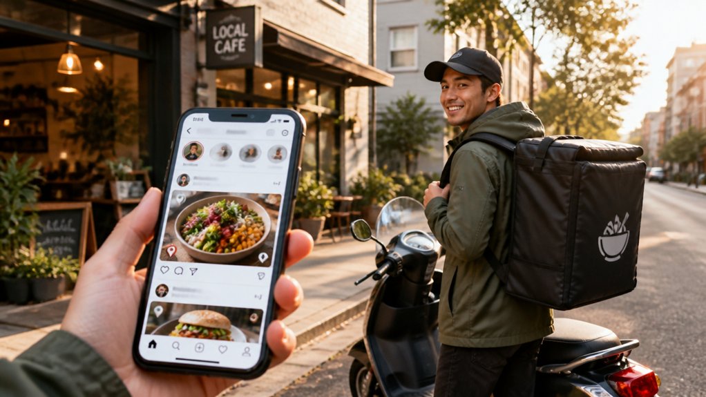 social media boosts local orders