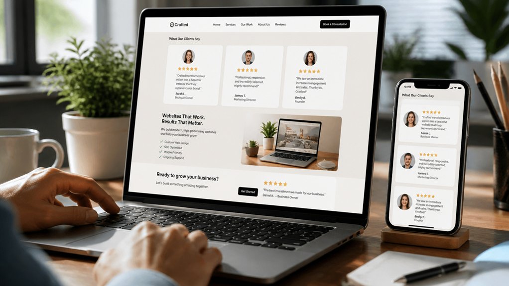 strategic customer review placement