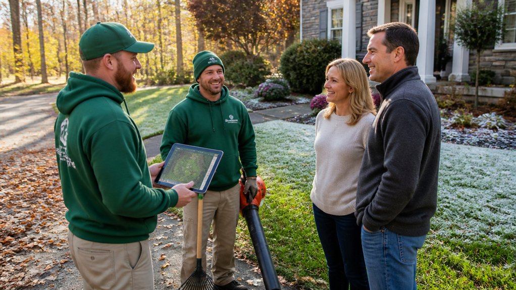 year round lawn marketing strategies